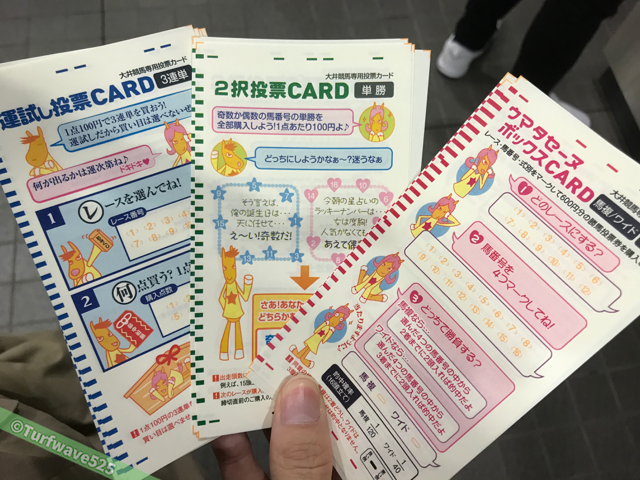 運試しに2択！それにウマタセーヌ！斬新なTCKマークシート | Turfwave525